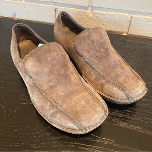 Merrell Women Shoes 8.5 Duet Alto Hedge Stone Suede Leather Slip On Comfort Shoe